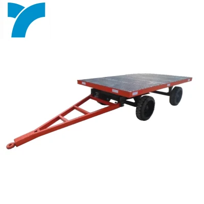 Easy to Carry Luggage Flatbed Trailers for Sale Flat Deck Semi-Trailer Low Flat Bed Full Trailer