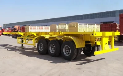 3 Axles Transporting Storage CNG Gas Cylinder 12 Tube Tanker Container Tank Semi Trailer