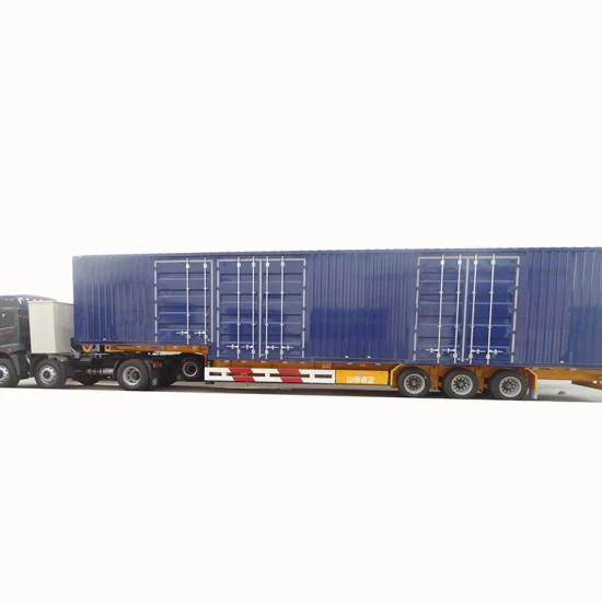 Leading Brand Cargo Transportation 2 3 Axle 30 40 50 60 Ton Heavy Duty Van Type Box Semi Trailer CKD SKD