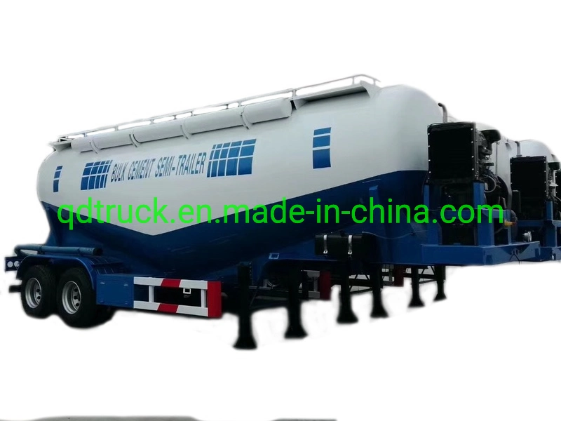 Discount Sales 2/ 3 axles powder transport trailer used for hauling PE ABS PP particle granule grain Bulk cement tank trailer