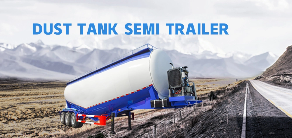 2021 Luen New Product Bulk Cement Silo Tanker Semi Trailer for Sale