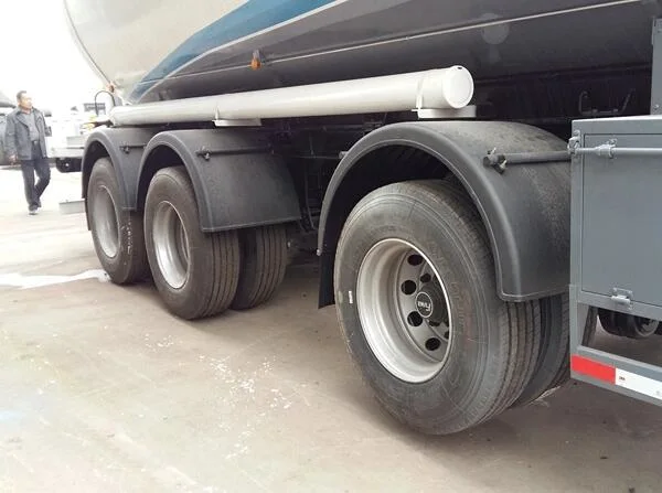 2021luen Most Sales 4 Axles 90m3 Fuel Tank Semi Trailer LPG Oil Tank Trailer