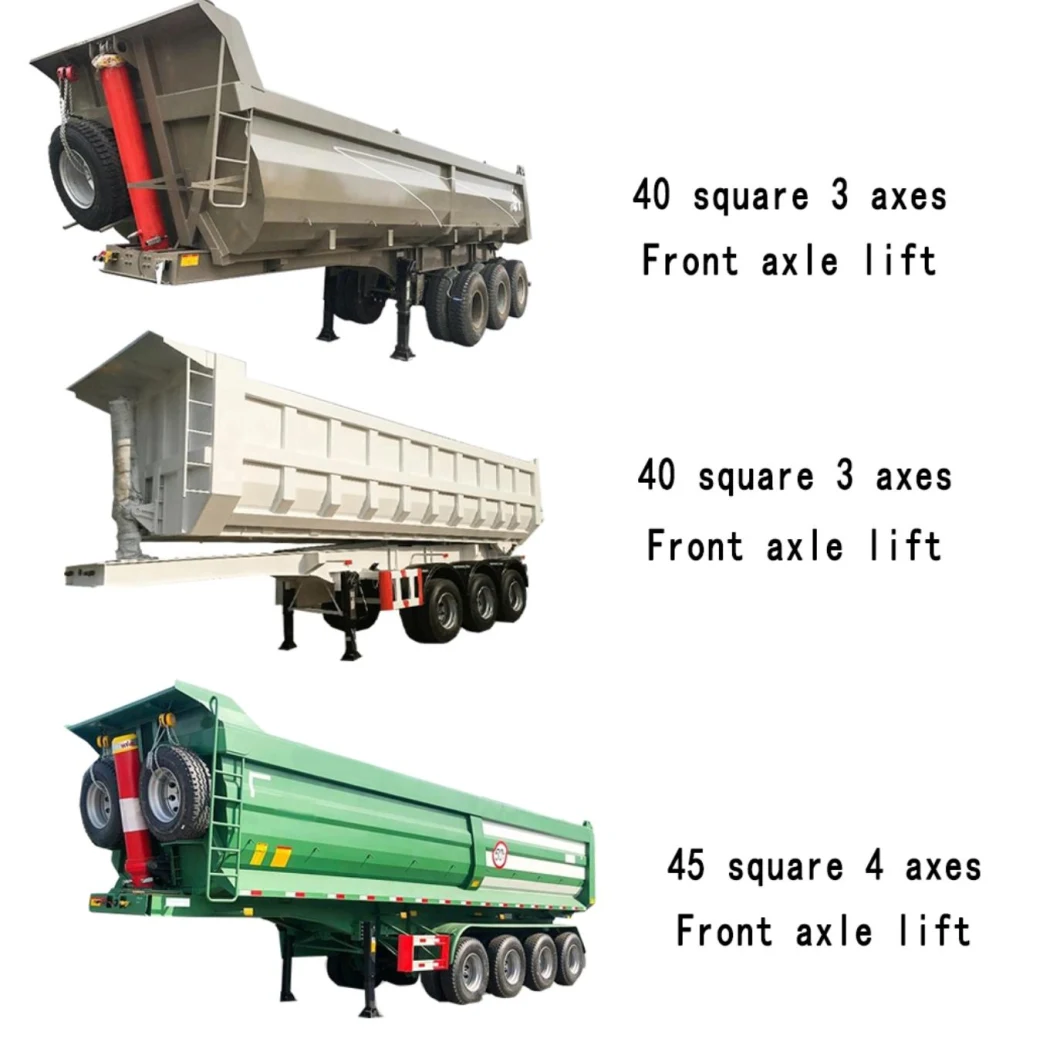 3 Axle Tipper Dump Truck Trailer for Sale in Mauritius Near Me