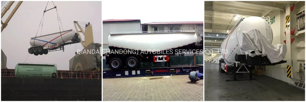 for Sale Tri-Axle 60cbm 45cbm 60 Ton 70 Ton Powder Tanker Dry Silo Bulk Cement Bulker Tank Semi Trailer