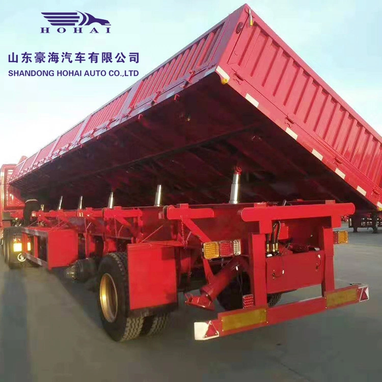 CE Hot Sale Made in China High Quality Price Cheap 3 Axle Heavy Duty Low Bed Trailer Truck Semi Trailers/Truck Trailer/Semi Trailer/Trailer