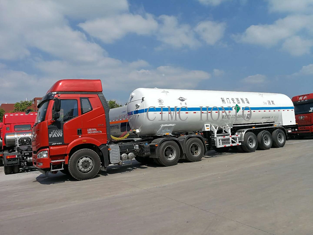 Liquid CO2 Tanker Semi Trailer