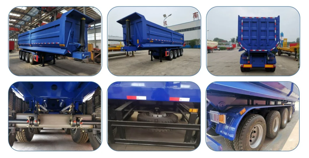 3 Axle Tipper Dump Truck Trailer for Sale in Mauritius Near Me